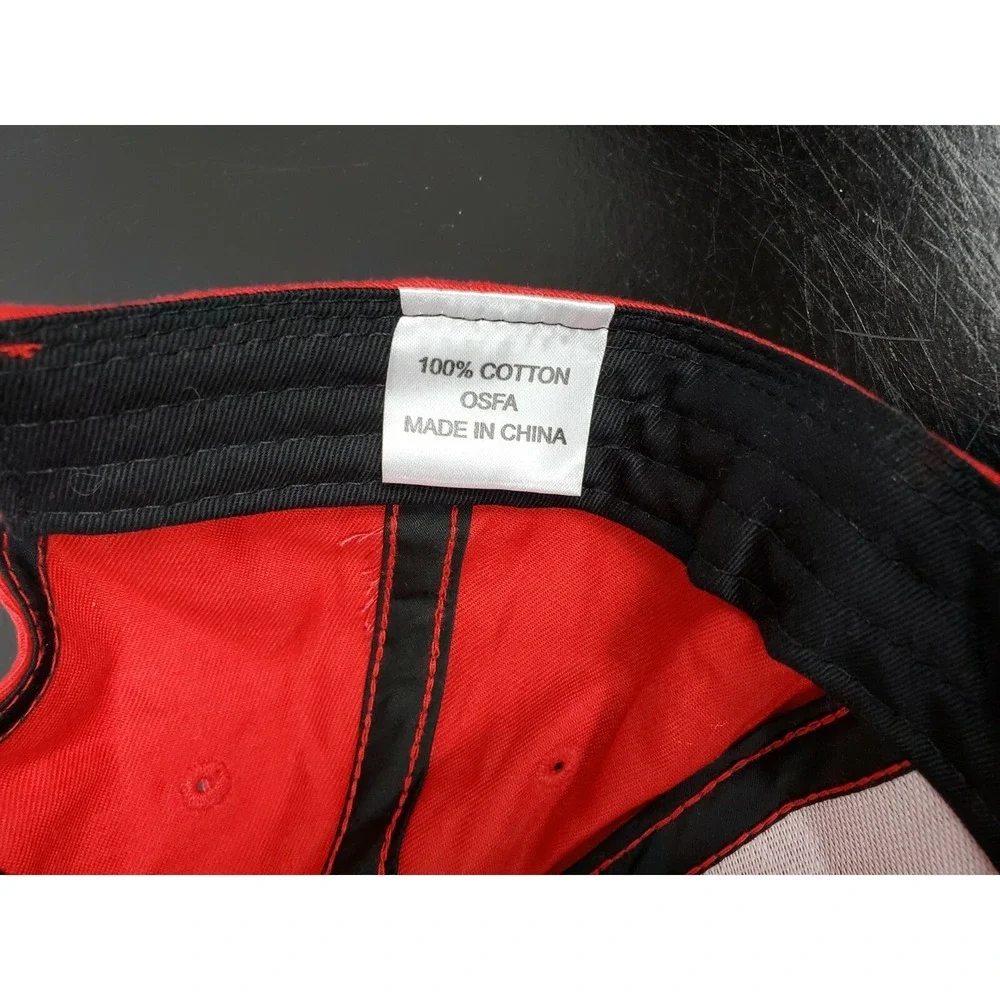 Robby‎ Gordon Jim Beam Racing Red/Black Baseball Hat